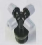 十字雾化+4分尖咀